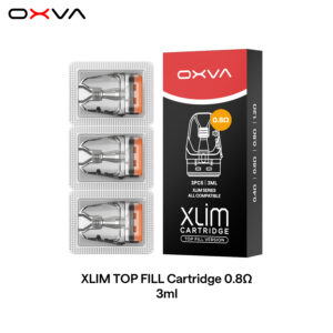 XLIM TOP FILL Cartridge 0.8Ω 3ml_02 OXVA 小蠻牛空煙彈 XLIM Top Fill 3ML